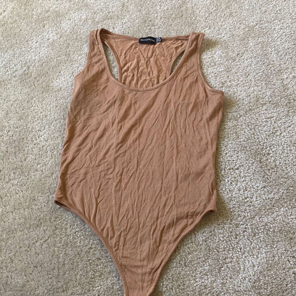 PLT brown bodysuit